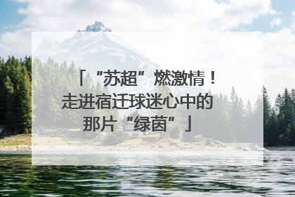“苏超”燃激情！走进宿迁球迷心中的那片“绿茵”