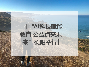 “AI科技赋能教育 公益点亮未来”德阳举行