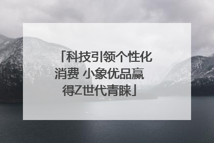 科技引领个性化消费 小象优品赢得Z世代青睐
