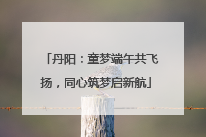 丹阳：童梦端午共飞扬，同心筑梦启新航