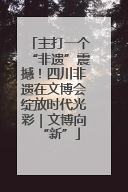 主打一个“非遗”震撼！四川非遗在文博会绽放时代光彩｜文博向“新”