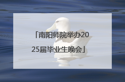 南阳师院举办2025届毕业生晚会
