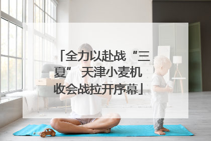 全力以赴战“三夏” 天津小麦机收会战拉开序幕