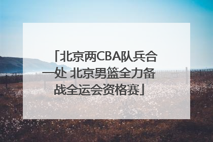 北京两CBA队兵合一处 北京男篮全力备战全运会资格赛