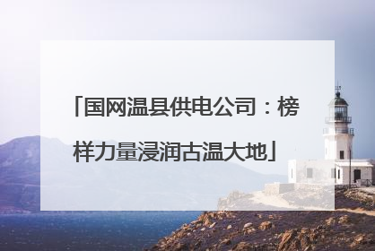 国网温县供电公司：榜样力量浸润古温大地