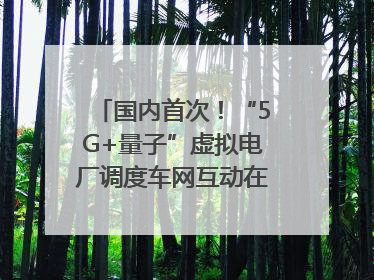 国内首次！“5G+量子”虚拟电厂调度车网互动在合肥规模化实测
