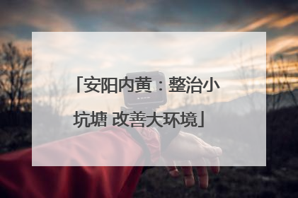安阳内黄：整治小坑塘 改善大环境