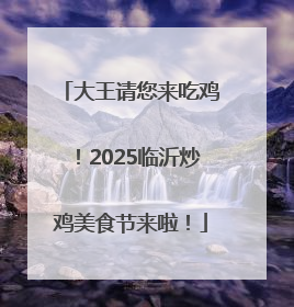 大王请您来吃鸡！2025临沂炒鸡美食节来啦！