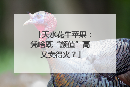 天水花牛苹果：凭啥既“颜值”高又卖得火？