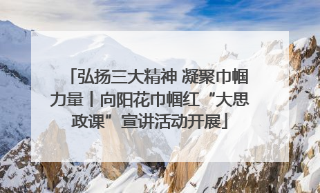 弘扬三大精神 凝聚巾帼力量丨向阳花巾帼红“大思政课”宣讲活动开展