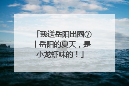 我送岳阳出圈⑦丨岳阳的夏天，是小龙虾味的！