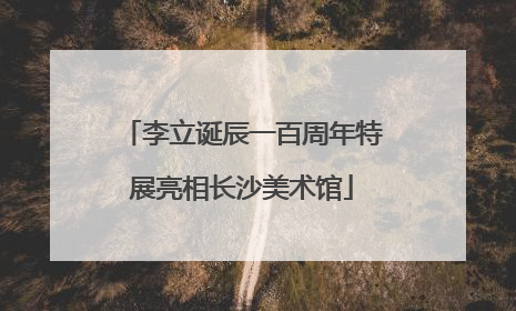 李立诞辰一百周年特展亮相长沙美术馆