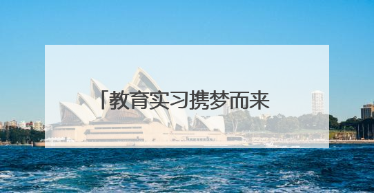 教育实习携梦而来 共促互进满载而归