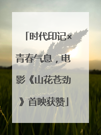 时代印记×青春气息，电影《山花苍劲》首映获赞