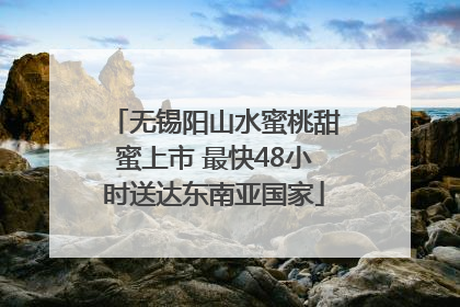 无锡阳山水蜜桃甜蜜上市 最快48小时送达东南亚国家
