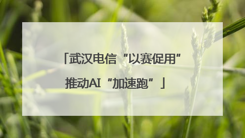 武汉电信“以赛促用”推动AI“加速跑”