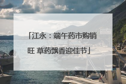 江永：端午药市购销旺 草药飘香迎佳节