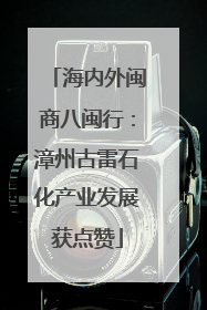 海内外闽商八闽行：漳州古雷石化产业发展获点赞