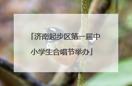济南起步区第一届中小学生合唱节举办