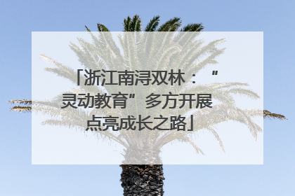 浙江南浔双林：“灵动教育”多方开展 点亮成长之路