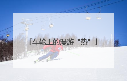 车轮上的漫游“热”