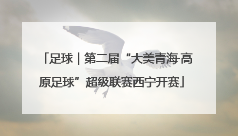 足球｜第二届“大美青海·高原足球”超级联赛西宁开赛