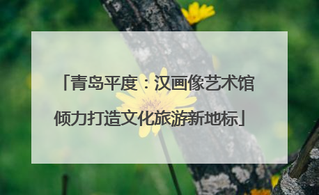 青岛平度：汉画像艺术馆倾力打造文化旅游新地标