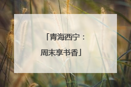 青海西宁：周末享书香