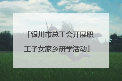 银川市总工会开展职工子女家乡研学活动