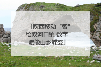 陕西移动“智”绘双河口镇 数字赋能山乡蝶变