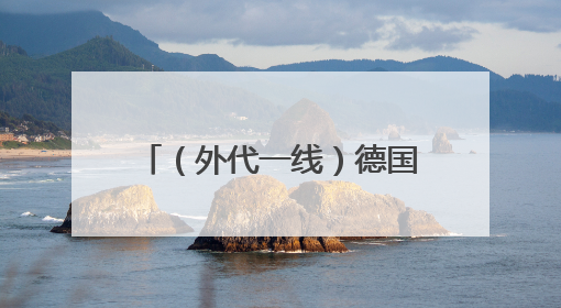 （外代一线）德国国会大厦灯光秀