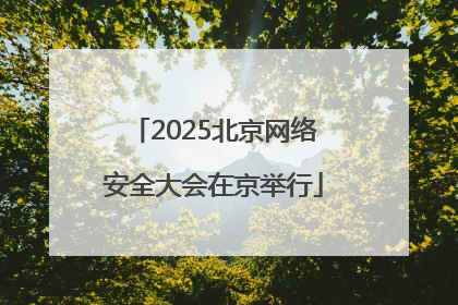 2025北京网络安全大会在京举行