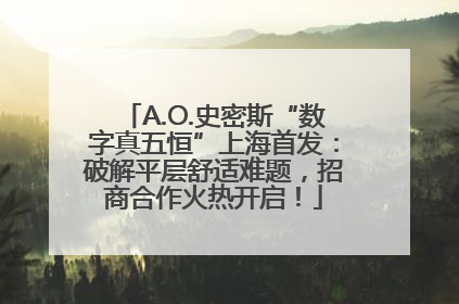 A.O.史密斯“数字真五恒”上海首发：破解平层舒适难题，招商合作火热开启！